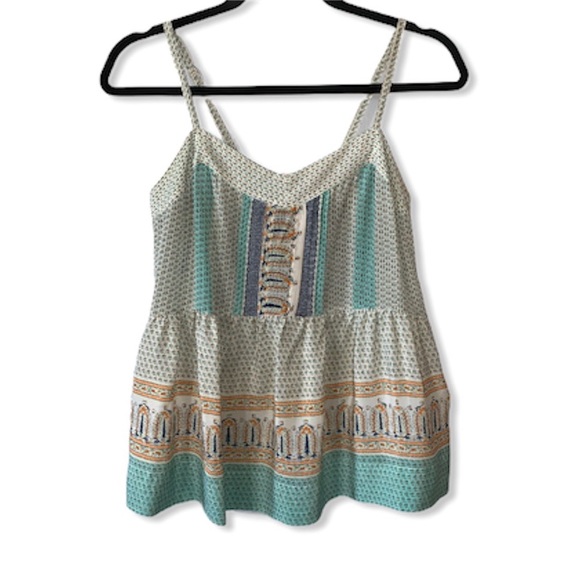 Anthropologie Tops - Anthropologie VanessaVirginia Patterned Tank Top